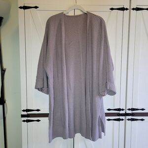 Cupshe Women's L 3/4 Sleeve Open Front Knit Cardigan